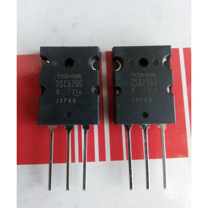 Toshiba Transistor 2SC2500 / 2SA1943 Shopee Philippines