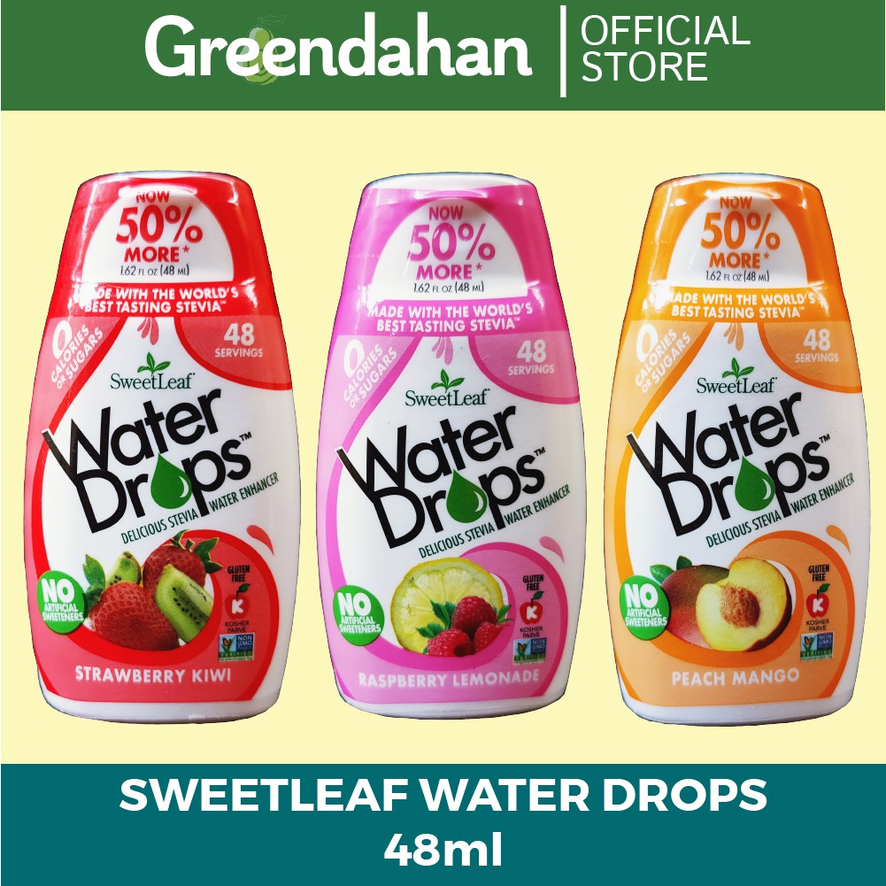 GREENDAHAN /SweetLeaf Stevia Water Drops Sweetener 48ml Shopee Philippines