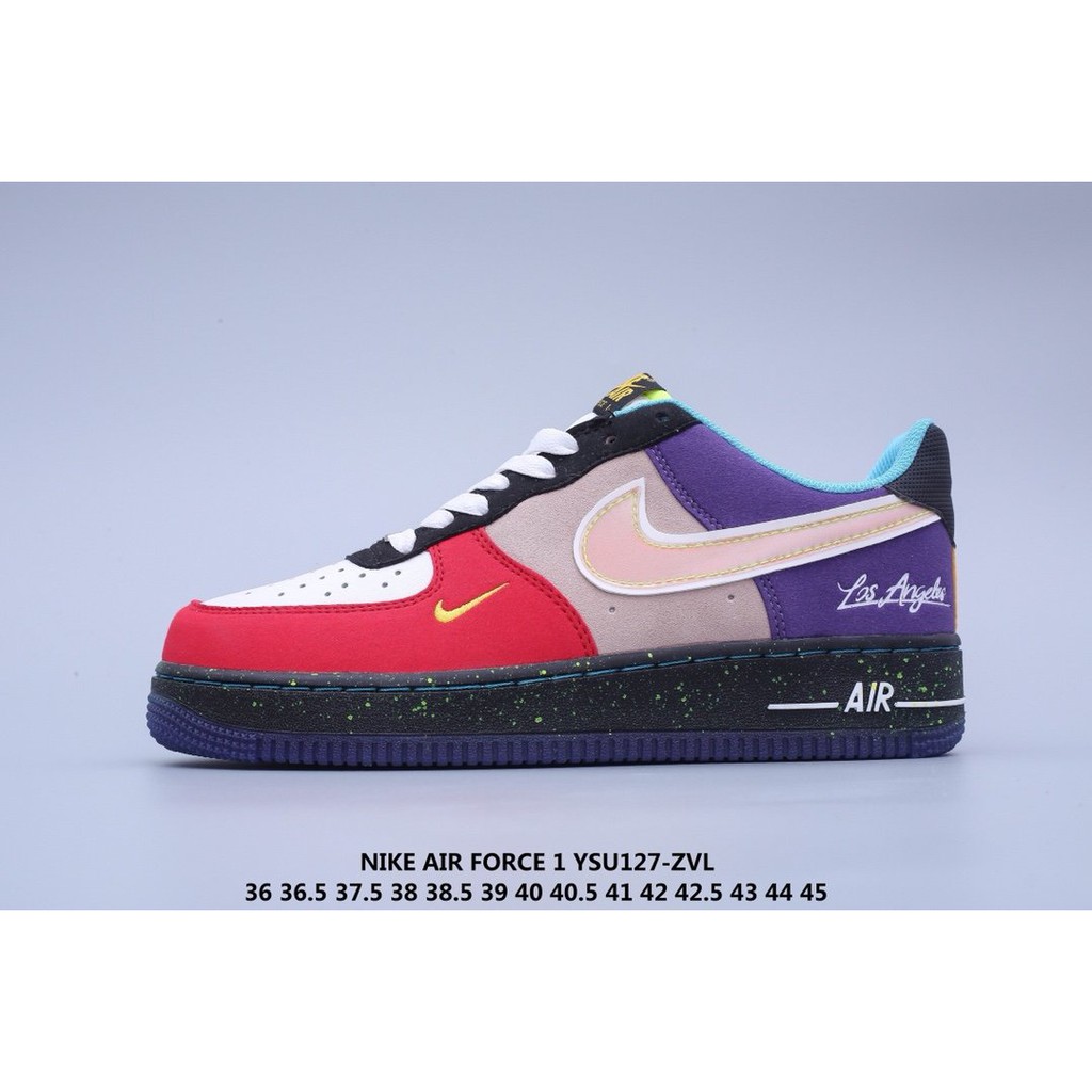 nike air force 1 los angeles lakers