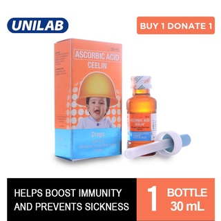 （hot sale）[Buy 1 Donate 1] Ceelin 30ml Drops (Helps Boost Immunity And Prevents Sickness)