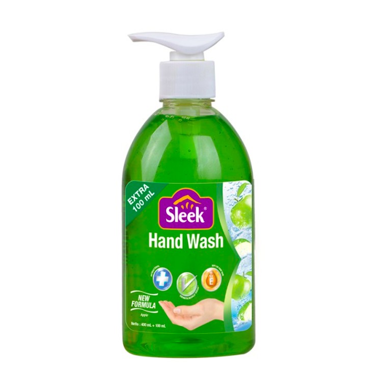 Sleek hand wash Soap apple bottle 500 ml, apple hand wash wash 500 ml