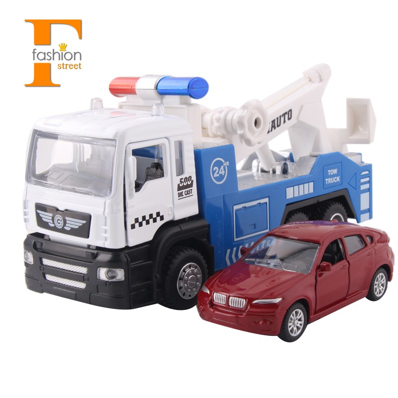 diecast truck towing