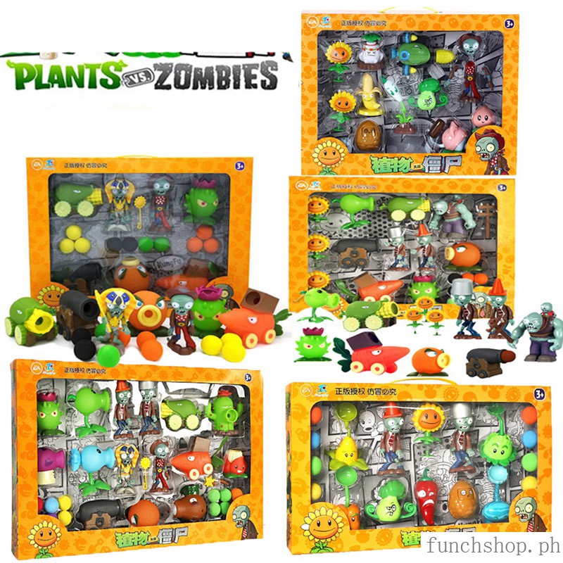 Puzzle Plants VS Zombies Board Game Toys Playset Laruan Shopee