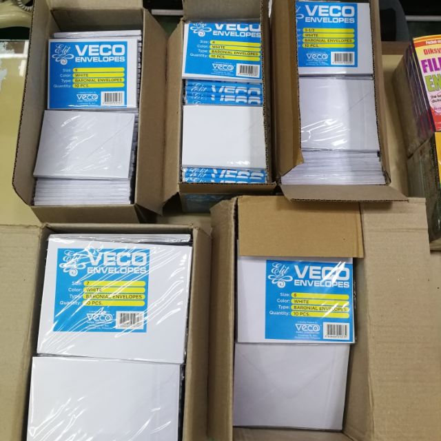 Veco Baronial Envelopes 10Pcs Shopee Philippines