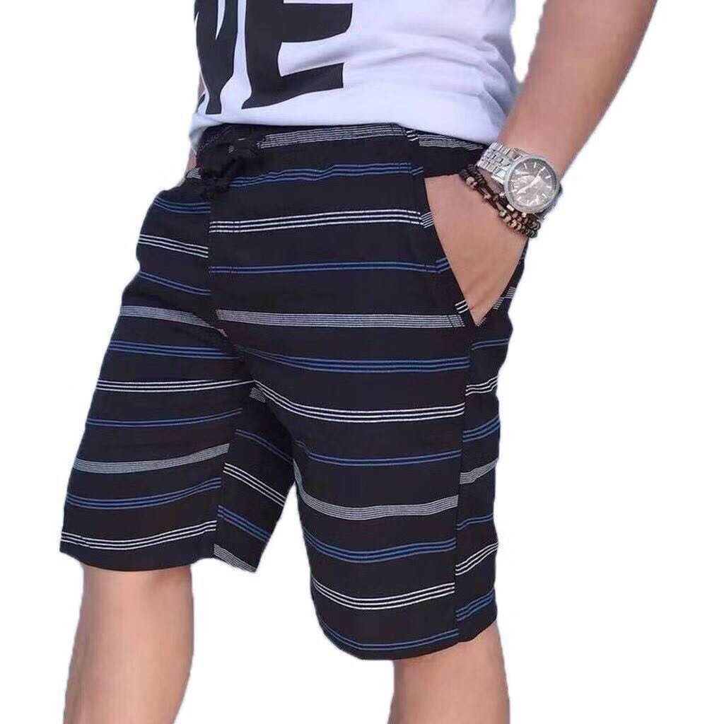 Mens Jogger shorts steriper Makapal tela CARVINCO | Shopee Philippines