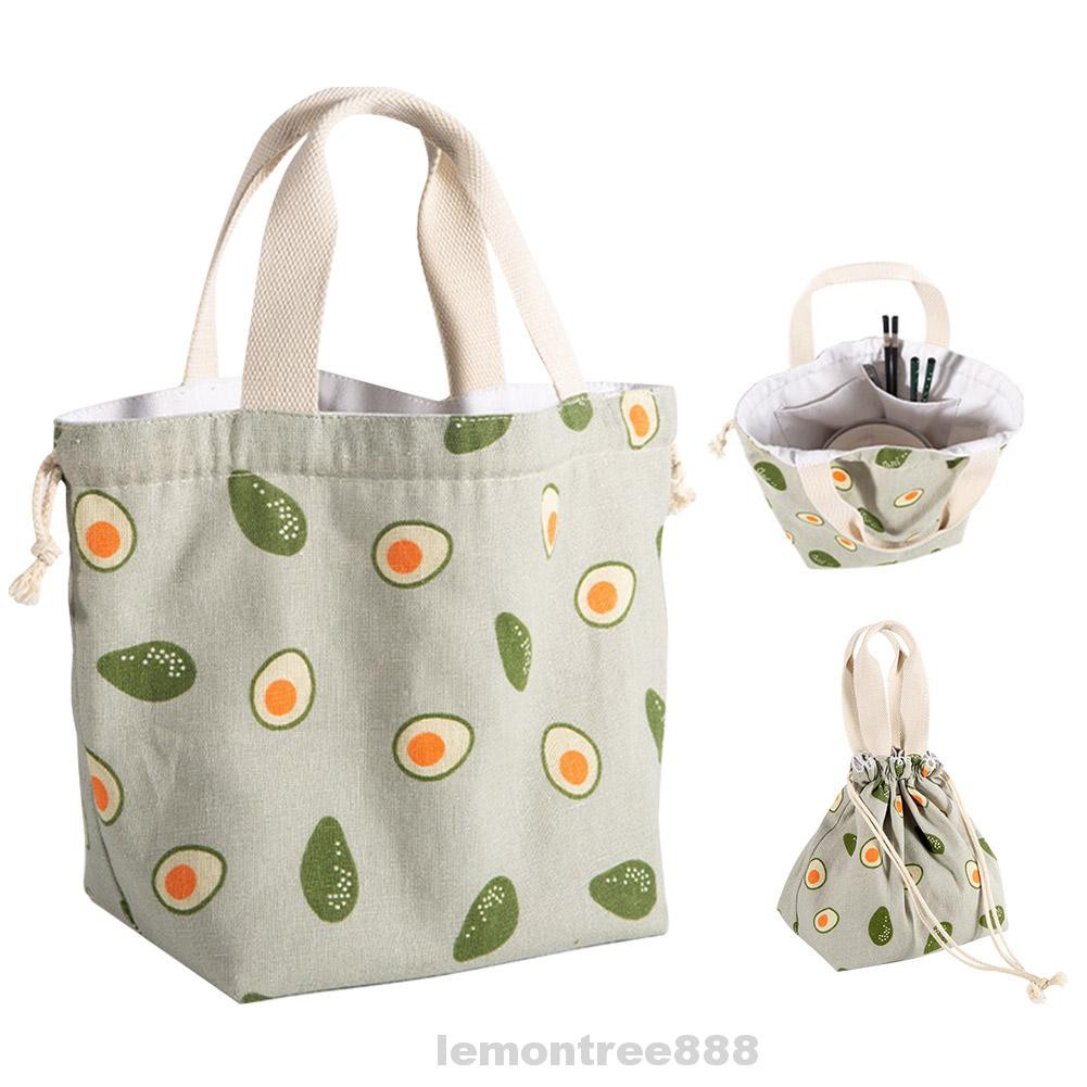 drawstring lunch bag