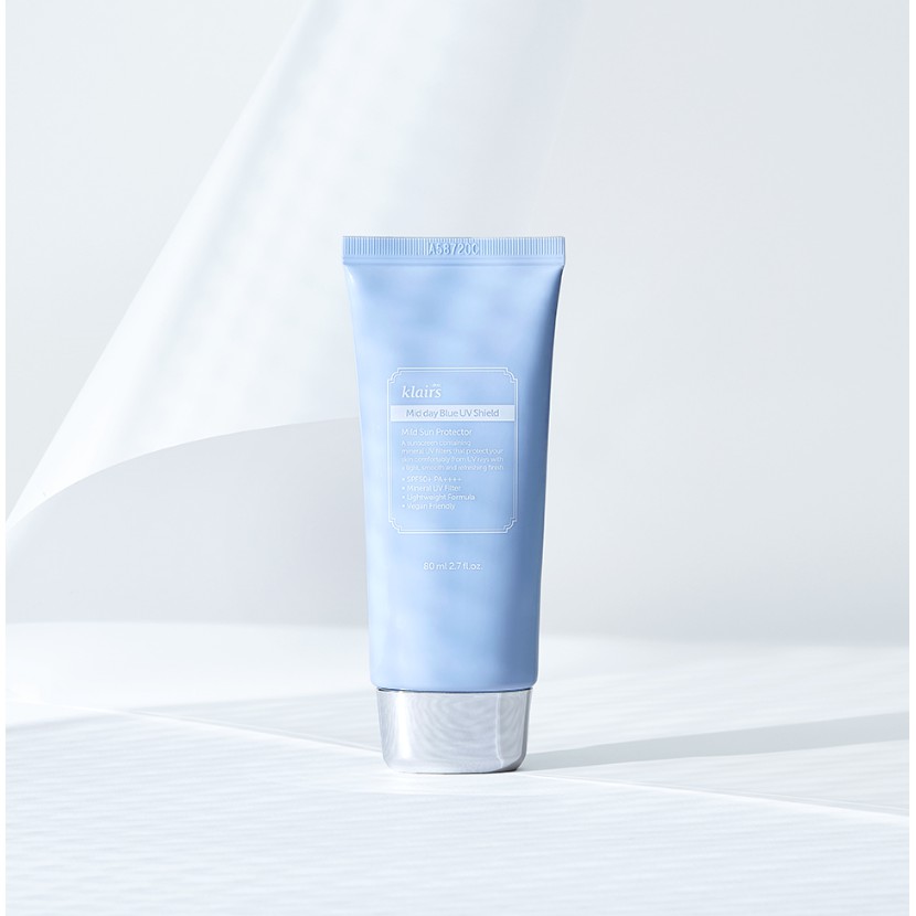 klairs mid day blue uv shield spf 50