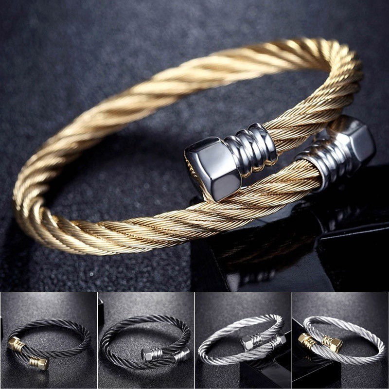 wire bracelets for men