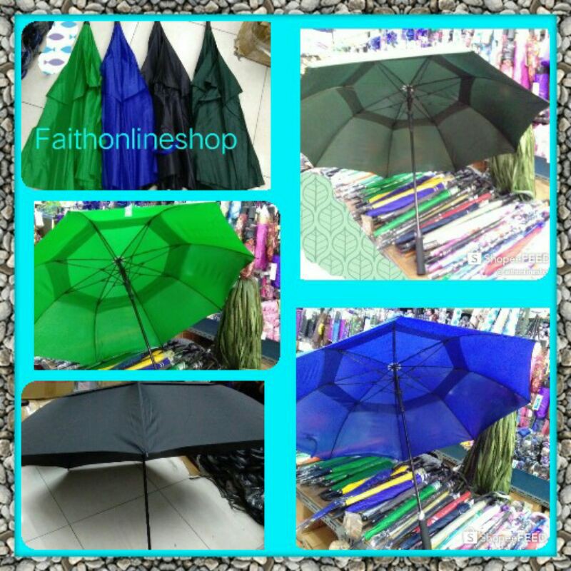 27' inches Golf umbrella double canopy Shopee Philippines