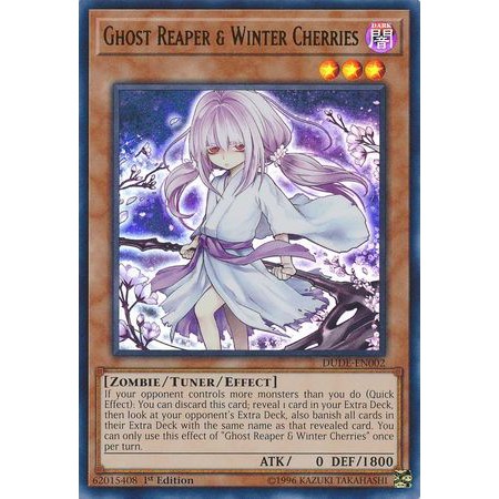Yu Gi Oh Ghost Reaper Winter Cherries Yugioh Trading Card Game Shopee Philippines