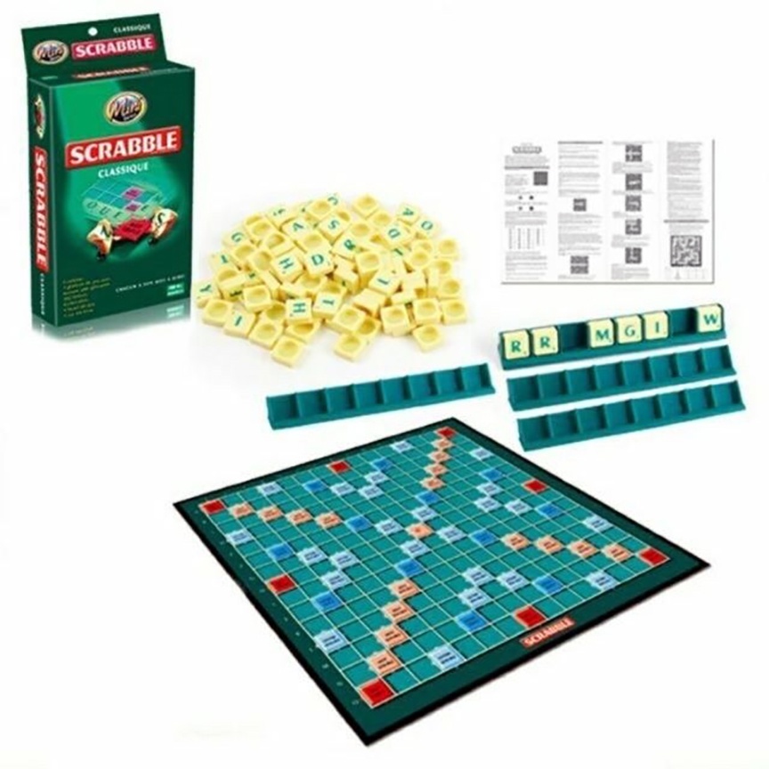 Mini Series Scrabble Original Educational Board Game for Kids and