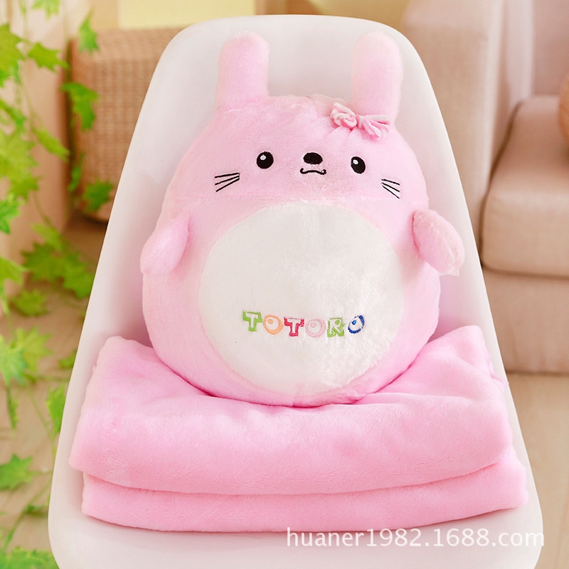 pink totoro plush