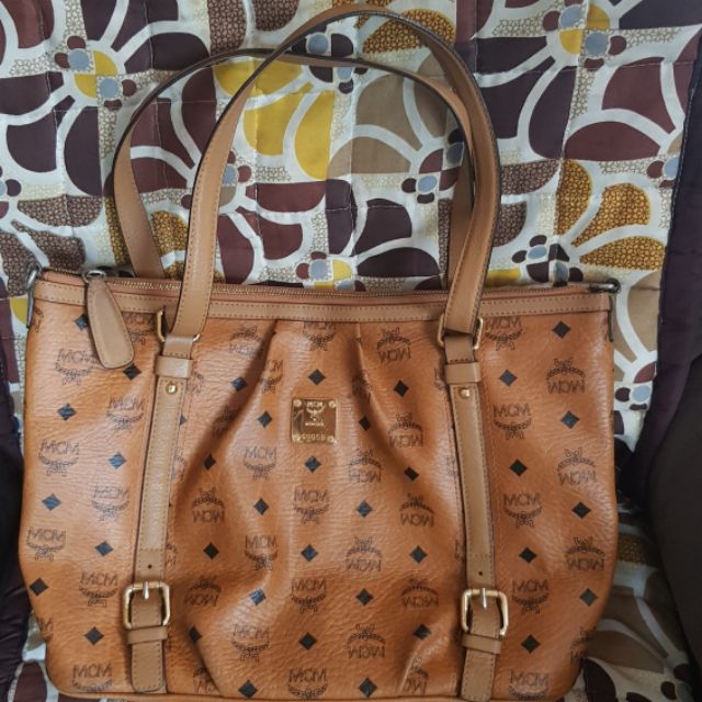 Mcm Preloved Reduced Price Shoulder Bag Shopee Philippines