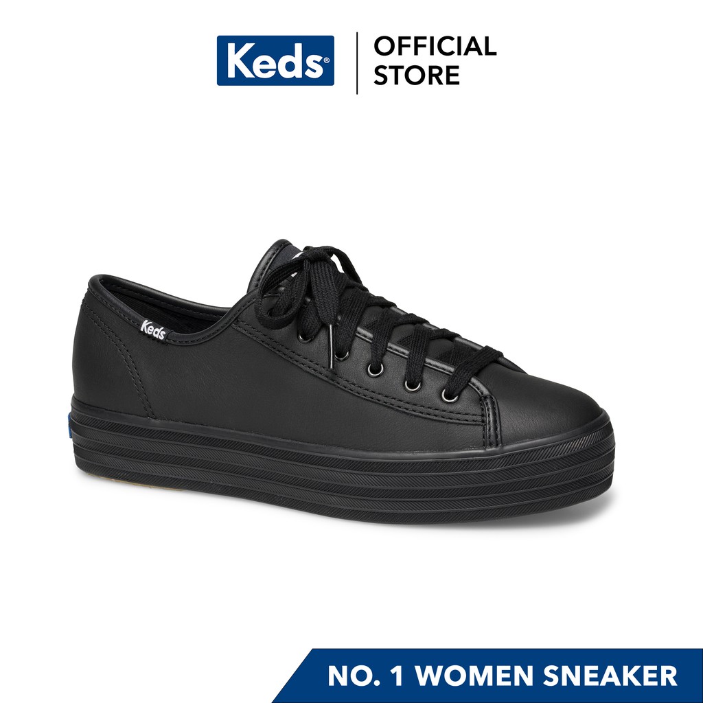 keds all black sneakers