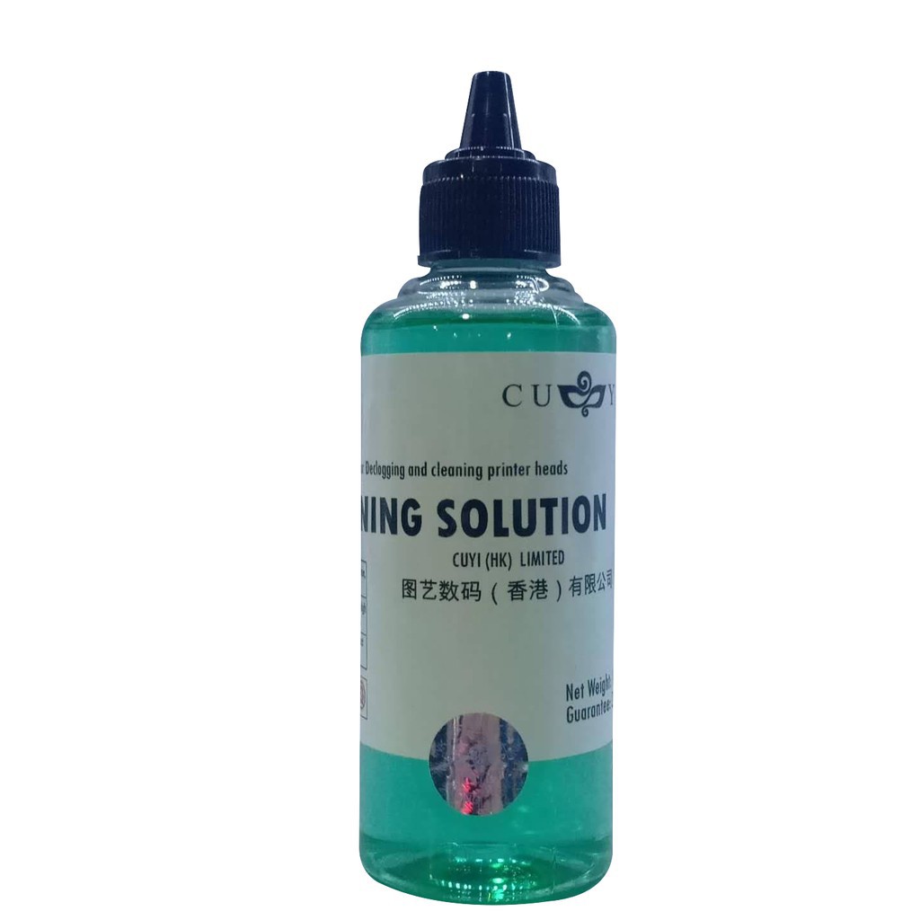 inkjet printer cleaning solution