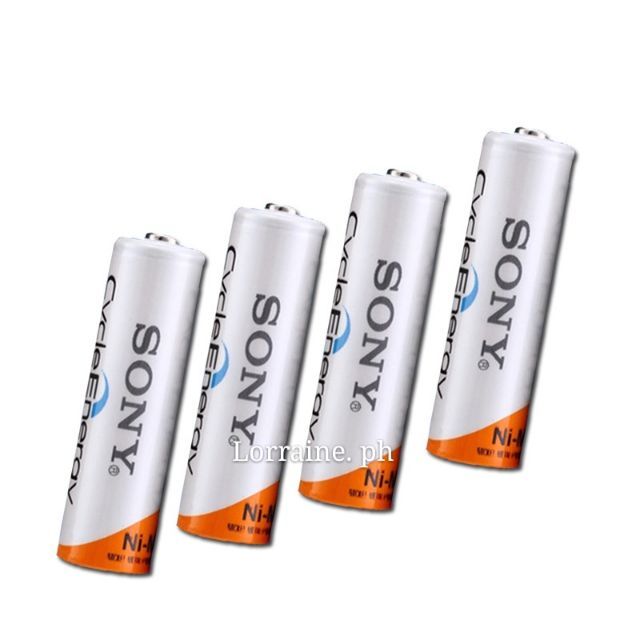 Sony AA/AAA Rechargeable Battery Shopee Philippines