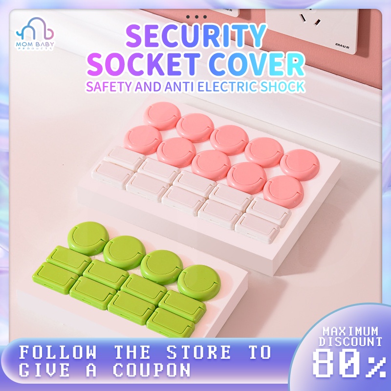 Baby Socket Cover Anti Electric Shock Plug Safety Socket Cover Baby