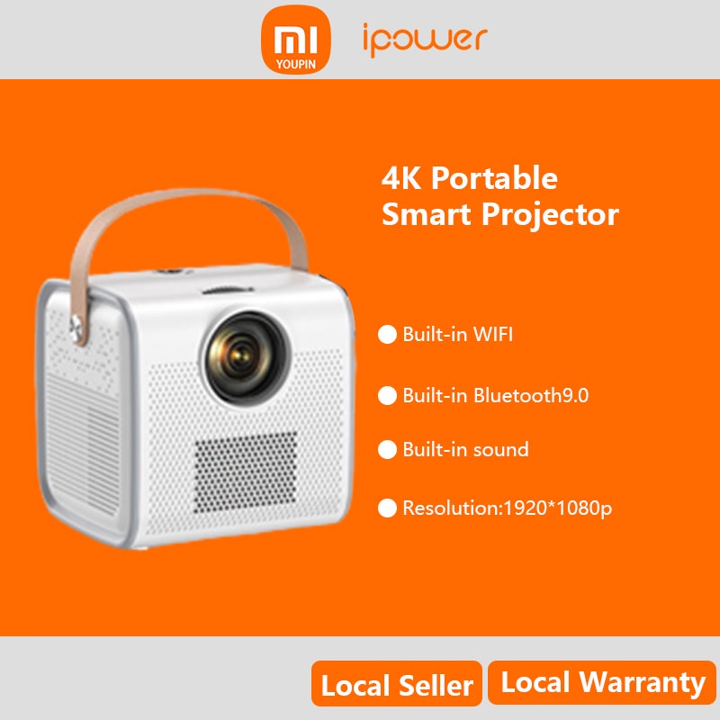 Ipower Smart Projector 1080P 4K WiFi LED Projector Wanbo Ultra HD