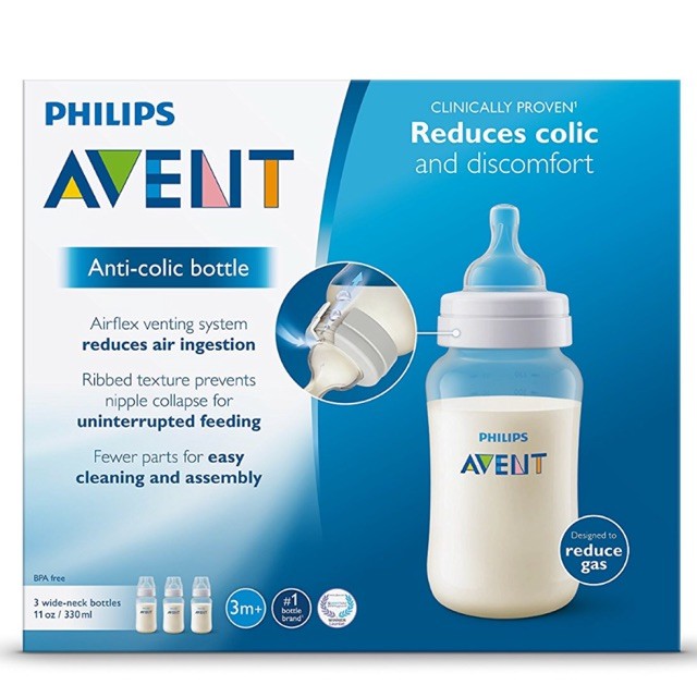 avent baby bottles anti colic