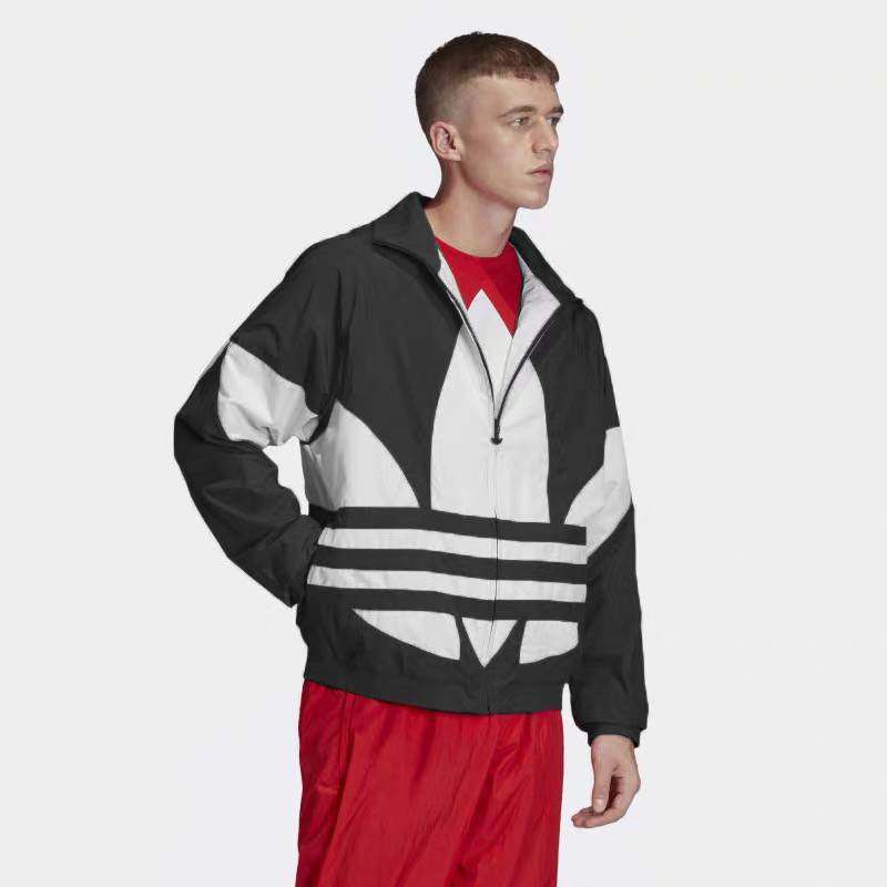 big logo adidas jacket