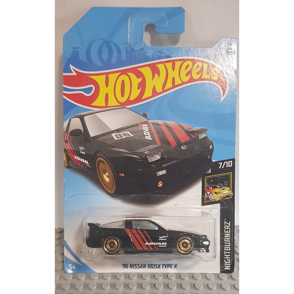 HotWheels '96 Nissan 180SX Type X (Advan) | Shopee Philippines