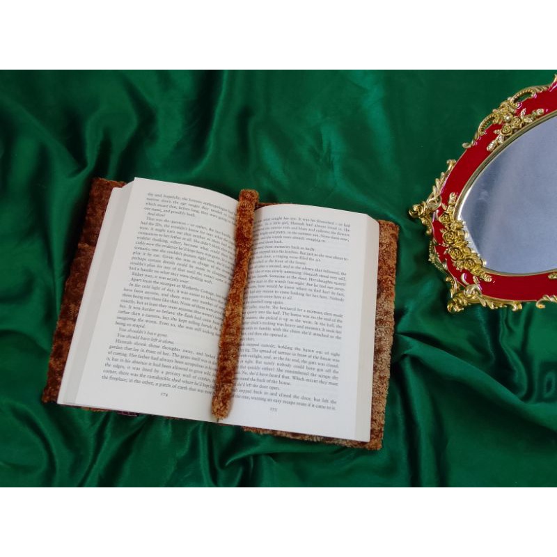 Fabric Book Cover 8.5" and 9" book/Journal (Adjustable for thick and