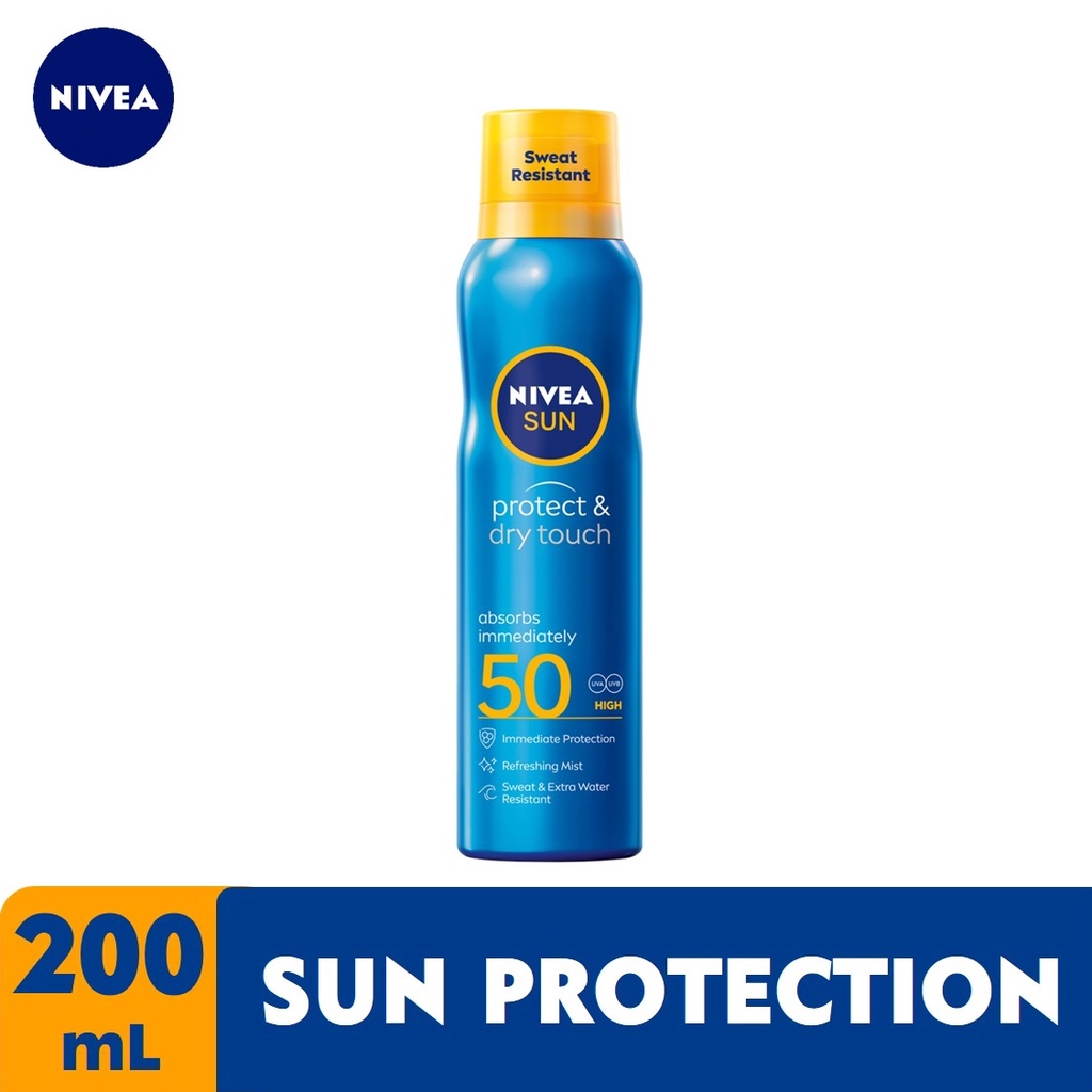 Andes Allergisch elleboog NIVEA Sun Protect & Refresh Spray with SPF 50, 200ml | Shopee Philippines
