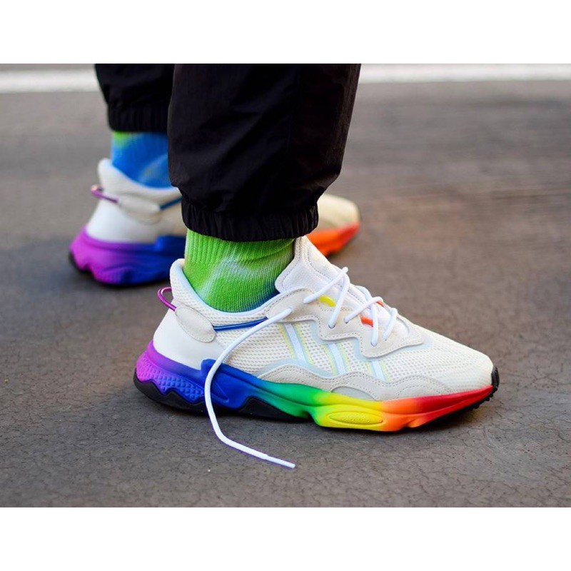 Adidas Ozweego Pride Rainbow EG1076 is limited to Europe | Shopee  Philippines