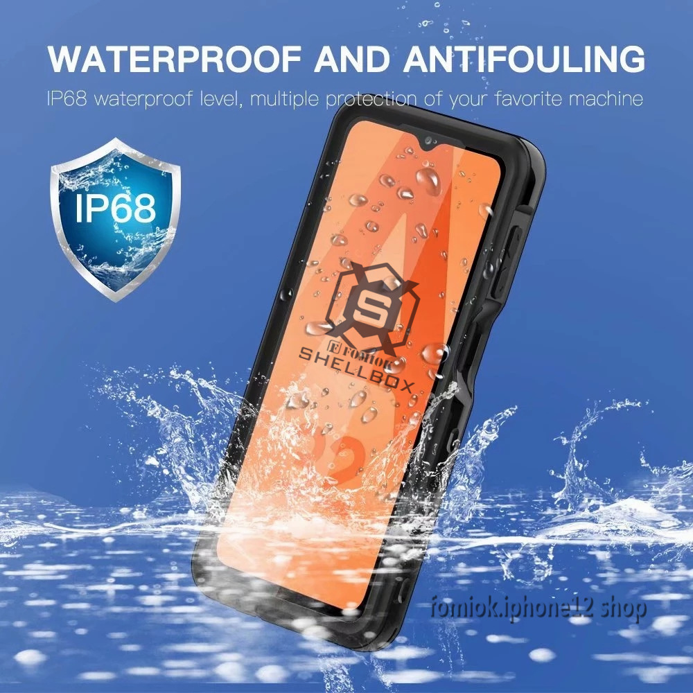 [SHELLBOX] IP68 Waterproof Underwater Sport Phone Case For Samsung
