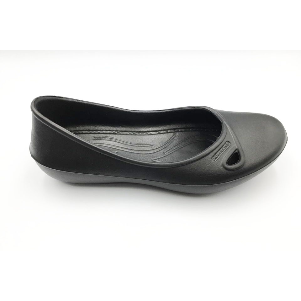 ladies black comfy work shoes