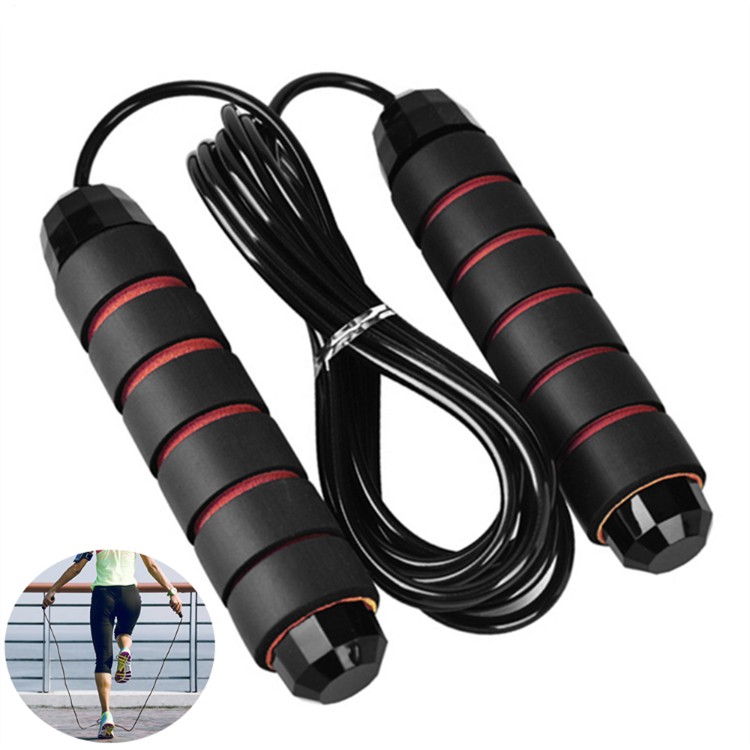 Skipping Rope Steel Wire Adjustable Speed Jump Rope Workout Exercise ...