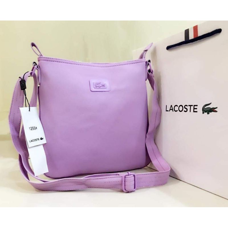 authentic lacoste sling bag