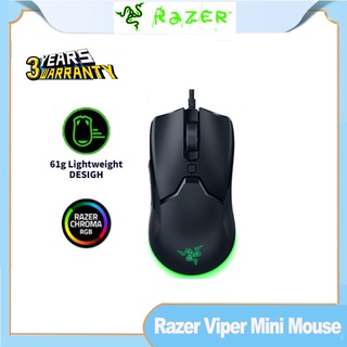 【3-Year Warranty】100% Original Razer Viper Mini Lightweight Wired Mouse 8500DPI PAW3359 Optical Sensor RGB Gaming Mouse Mice Speedflex Cable