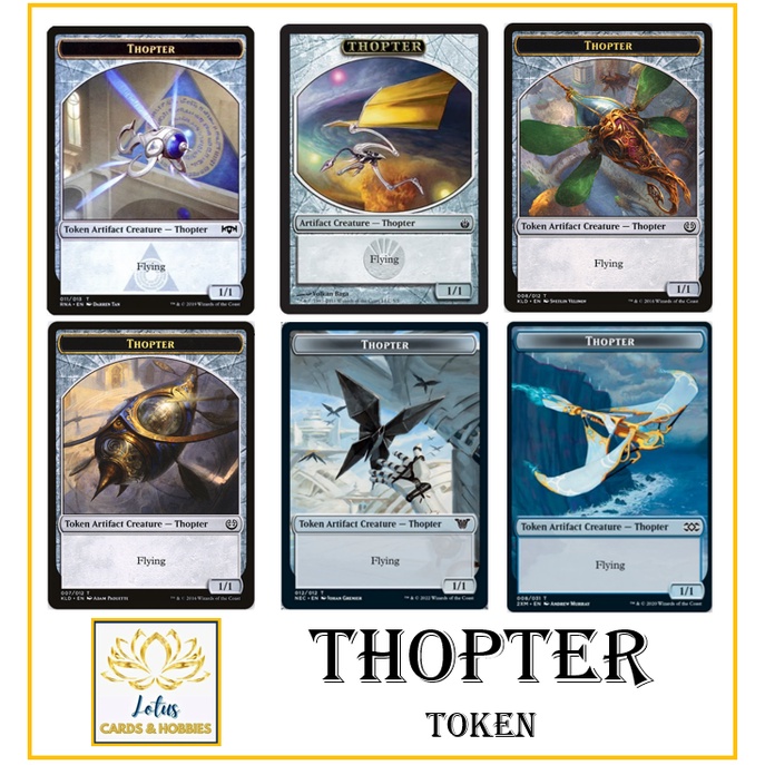 Magic the Gathering | Thopter Token | Shopee Philippines