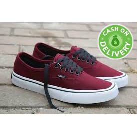 maroon vans sneakers