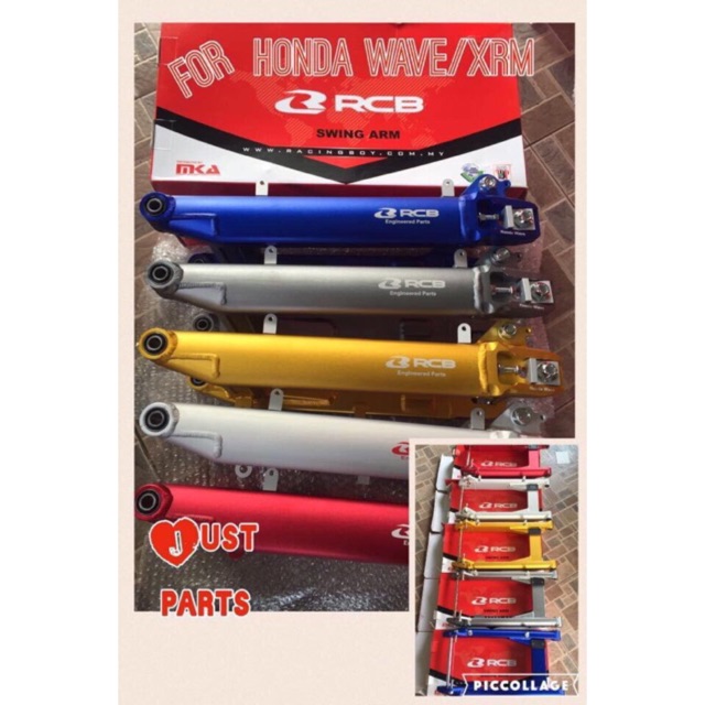 RCB Swingarm for honda wave/xrm/dash Shopee Philippines