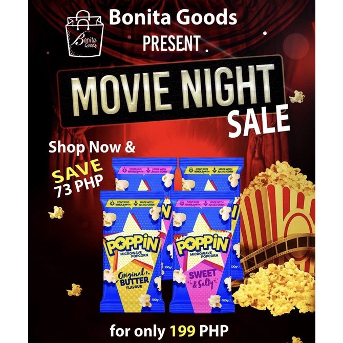 Poppin Popcorn 4pack Shopee Philippines