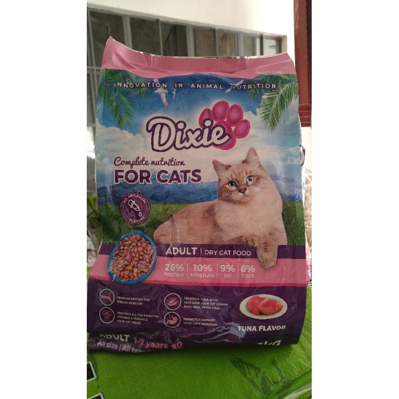 Dixie Cat Dry Food 1kg | Shopee Philippines