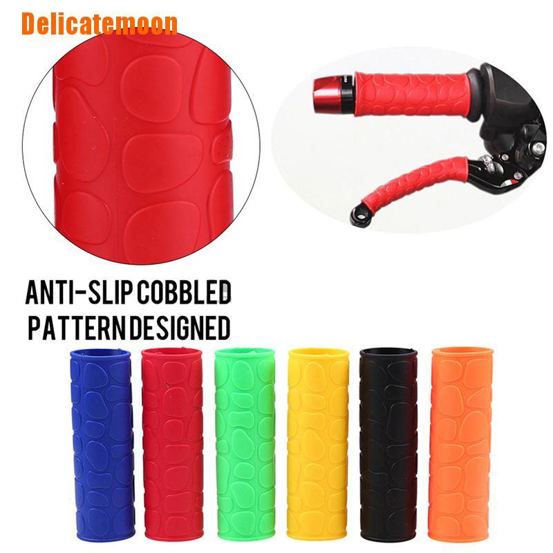 *Delicatemoon* Motorcycle Bicycle Handlebar Grips+Brake Clutch Lever