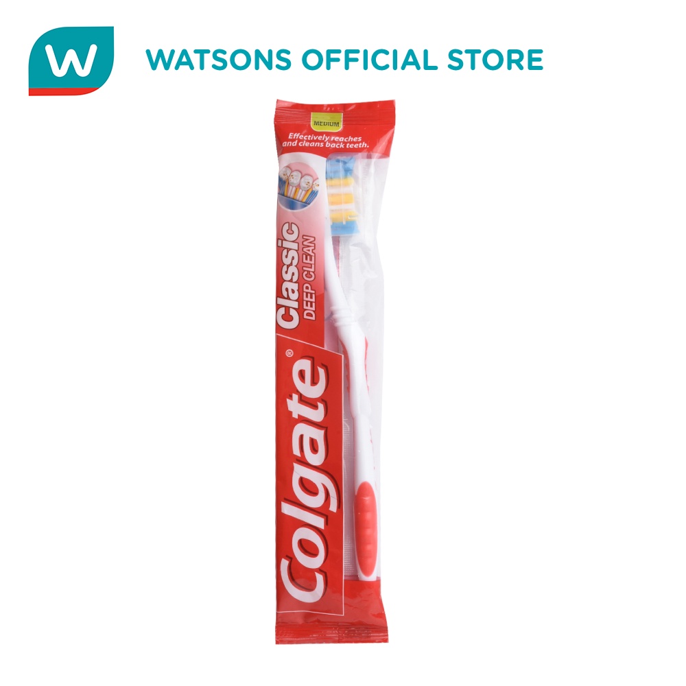 COLGATE Classic Deep Clean Toothbrush Medium Shopee Philippines
