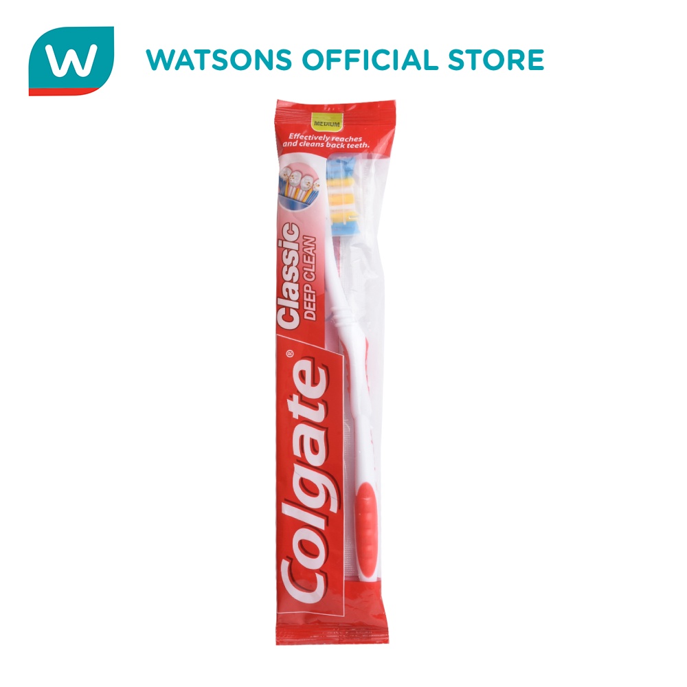 Colgate Classic Deep Clean Toothbrush Medium Shopee Philippines 2981