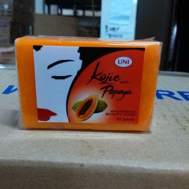 Uni Kojic with Papaya Soap with 3 variants 65g Shopee Philippines