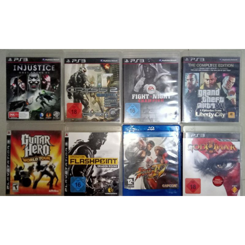 PS3 GAMES (MATURED GAMING CONTENT) Shopee Philippines
