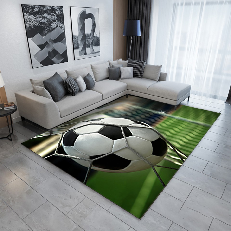 Football Carpet And Rugs For Bedroom, Football Rugs For Kids Rooms