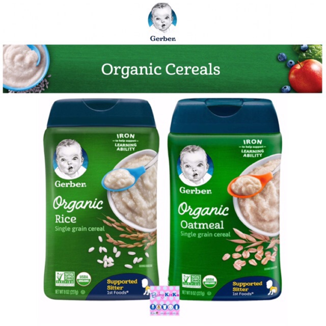 gerber organic oatmeal