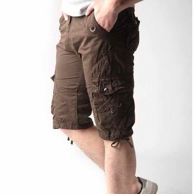 six pocket cargo shorts