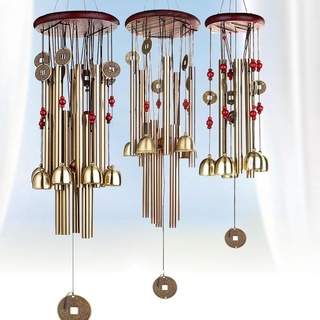 （hot）Wind Chimes Outdoor Garden Yard Bells Hanging Charm Decor Windchime Ornament Tube number