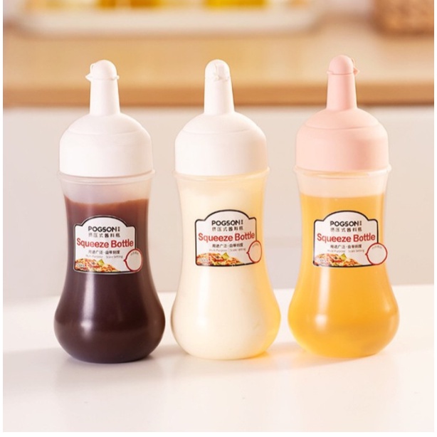 Plastic Bottle Sauce Container Condiments Bottle Sauce Soy Sauce Bottle ...