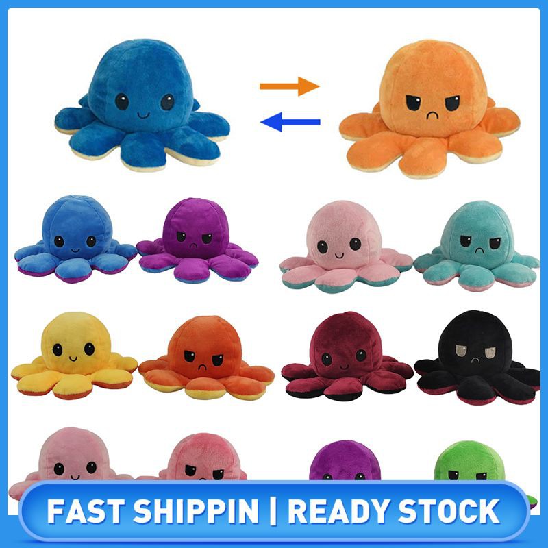 angry squid plush