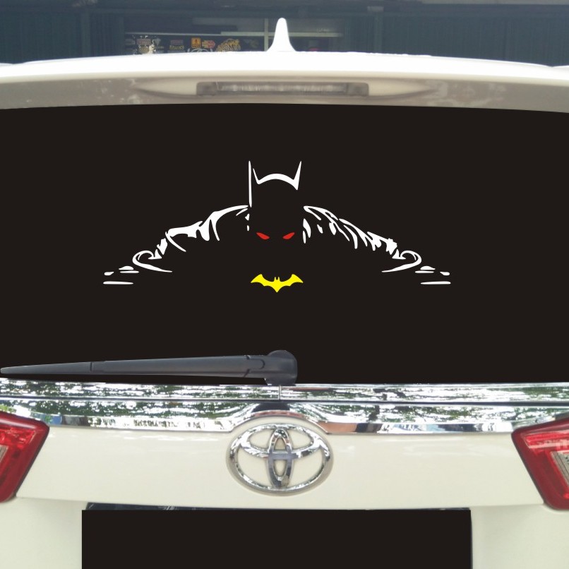 1pc Batman Oracal 651 Cutting Sticker 47x17cm for Car Accessories | Shopee  Philippines